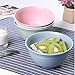 DUOLUV Unbreakable Cereal Bowls - Wheat Straw Fiber Lightweight Bowl Sets 4 - Dishwasher & Microwave Safe - for,Rice,Soup Bowls (30 OZ)