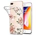 Spigen Liquid Crystal iPhone 8 Plus/7 Plus Case with Slim Protection and Premium Clarity for iPhone 8 Plus (2017)/iPhone 7 Plus (2016) - Aquarelle Rose
