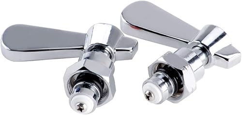 Miniatura 2 de Kit de reparación de grifos con asas y vástagos para grifos de montaje en pared