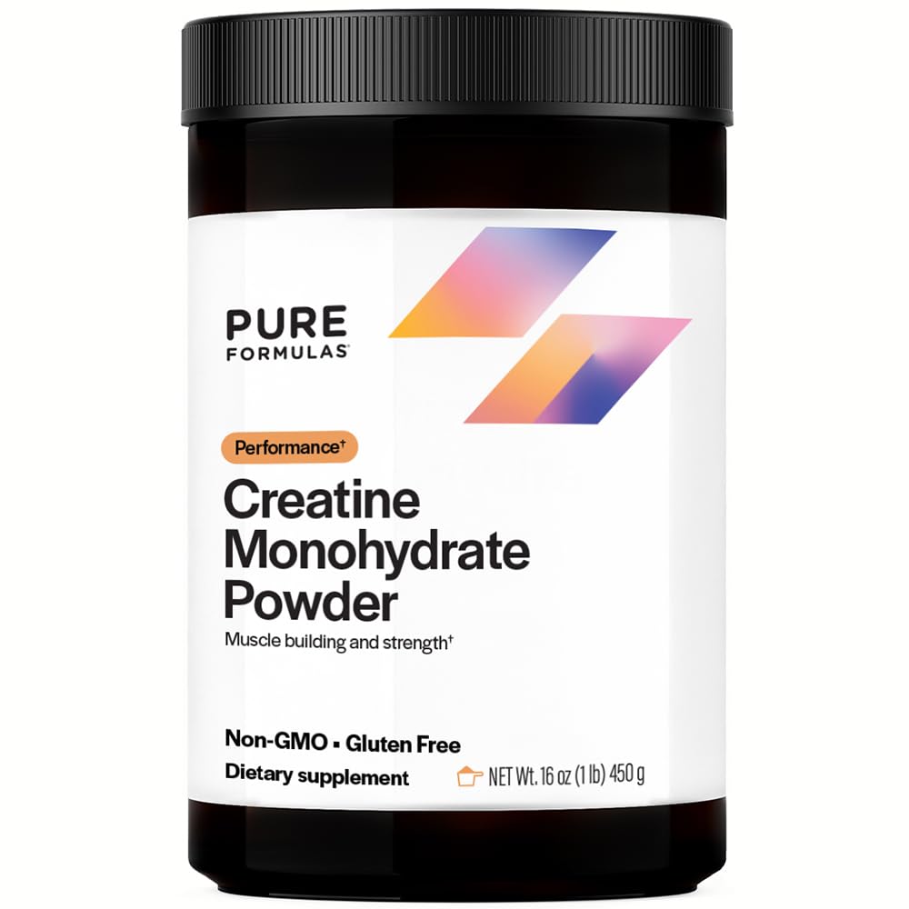 Pureformulas Ceo PureFormulas Creatina Monohidratada para Crescimento Muscular, Pó de ...