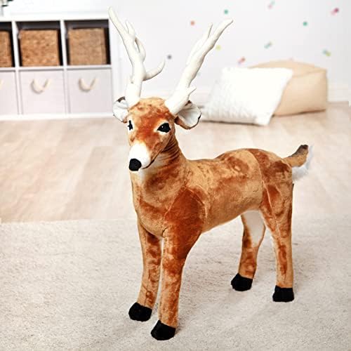 big deer stuffed animal