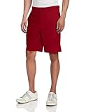 Greg Norman Collection Men's Tech Flat Front Short, Brick, 38