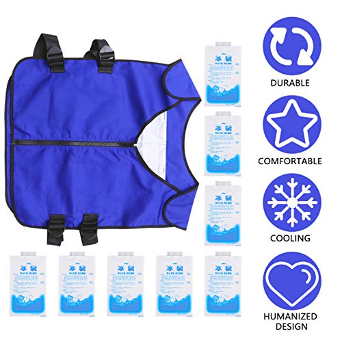 Colete refrescante de verão BesPORTBLE, colete esportivo resfriador corporal para corrida, ciclismo