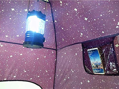 Laylala® Indoor Privacy And Play Tent On Bed Sleep Cozy In Drafty Room，Privacy Tent On Bed For Warm(Starlight) #TOP5