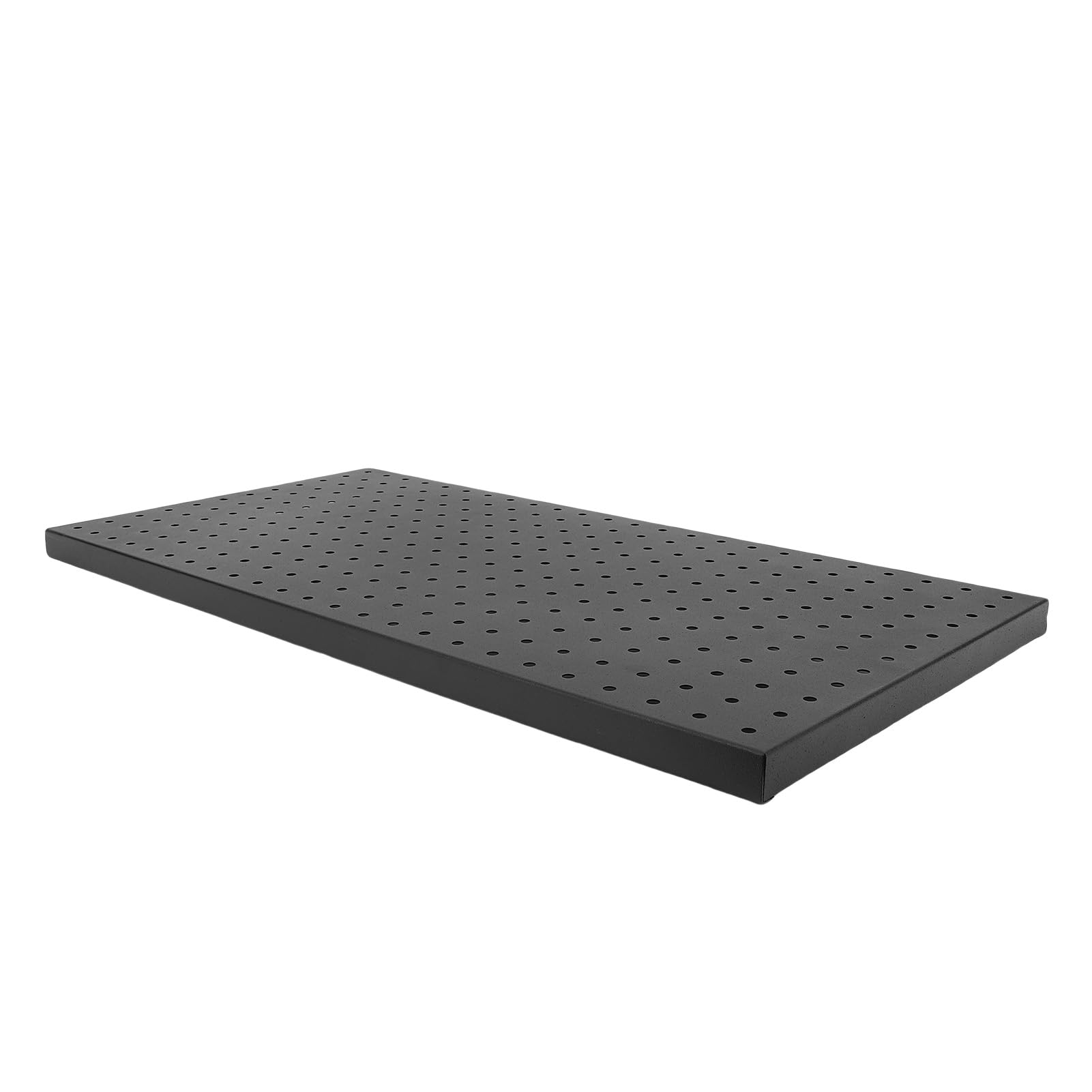 Paneles de Pared de Tablero Perforado de Metal, Organizador de Acero Resistente para Herramientas de Garaje, 24 X 12 Pulgadas para Entusiastas del Bricolaje