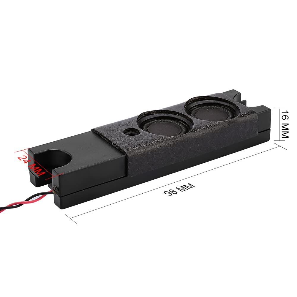 fatteno 2Pcs Mini Passive Speaker Units 3W Audio Speaker Units Loudspeaker DIY MP3 Music Player Sound Amplifier Home Theater