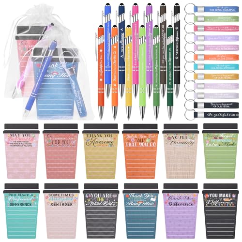Cadeau collectif pour maîtresse d'école évitant le manque d'idées avec carnet et stylo