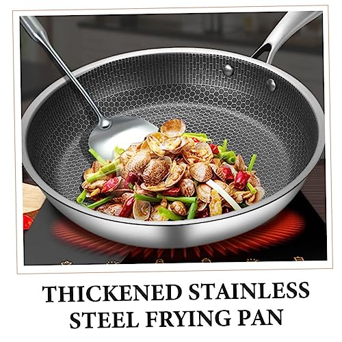 Wok de Acero Inoxidable Antiadherente con Mango Honeycomb miniatura 4