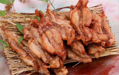 119012 鶏せせりの唐揚げ食べ比べセット(にんにく醤油・塩各1袋)