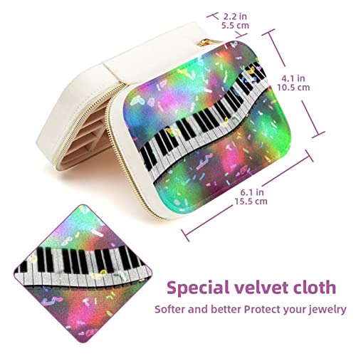 Boîte décorative pour présentation de bijoux piano : le cadeau idéal - 6