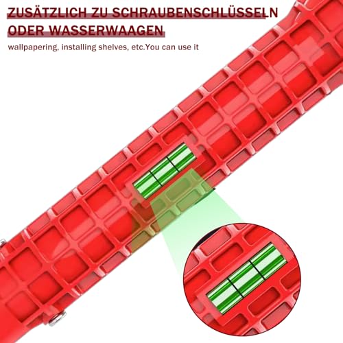 Lunyloer Klucz do armatury, 8 w 1, klucz do umywalki, klucz z nakrętką stojącą, wielofunkcyjny klucz do zlewozmywaka, muszli klozetowej, umywalki, kuchni, sanitarnej