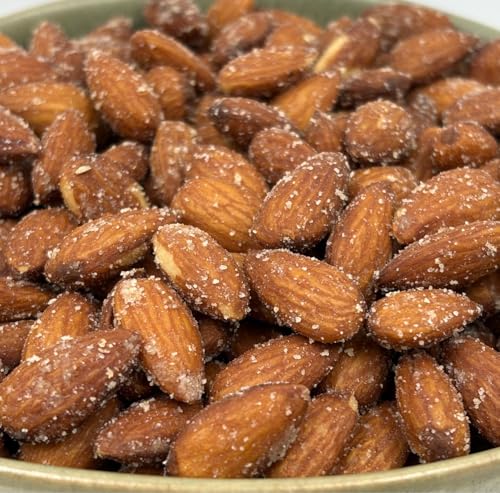NULTHY - 500g Almendras Tostadas con Vinagre y Sal – Snack Crujiente, Sabor a Vinagreta, Fruto Seco Saludable, Aperitivo Gourmet