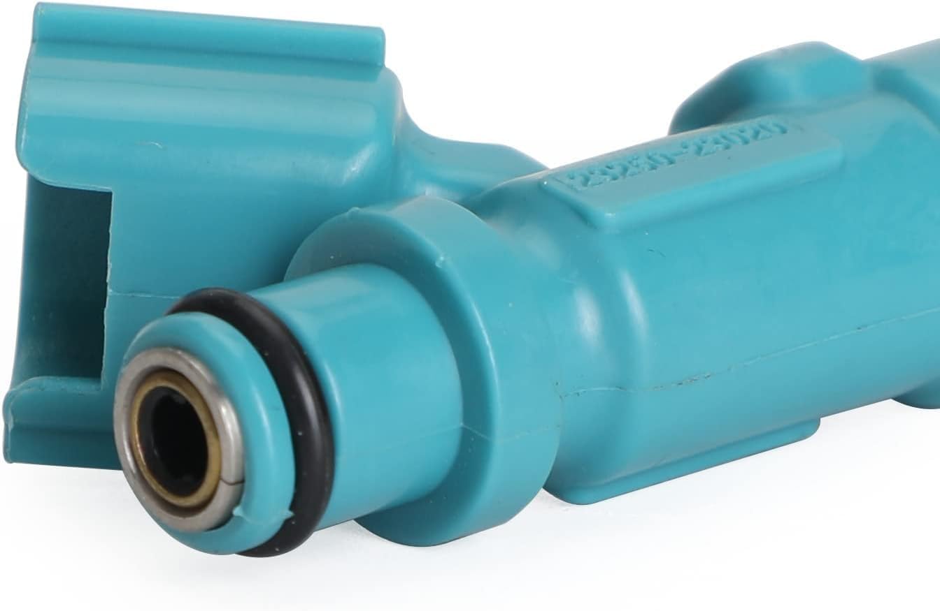 Fuel Injectors 4PCS 23250-23020 Fitf for to-yo-ta Ya-ri-s Vi-tz 1.0L 1.3L 1999-2005, Blue