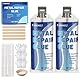 Metallkleber Extra Stark 100ml - 2K Epoxidharz, Flüssigmetall Kleber zum Schweißen & Reparieren, Hitzebeständig & Wasserdicht, Für Edelstahl, Aluminium, Kunststoff, Holz, Keramik