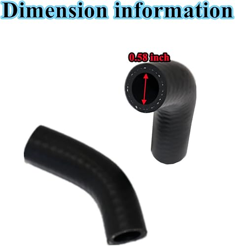 Miniatura 3 de Kit de manguera de termostatocabezal de repuesto para JE 85 88 90 100 115 140 HP V4 carcasa de termostato de flujo cruzado Rep 321723 321724