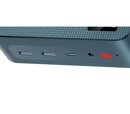 BOSGAME Mini PC Ryzen 5 7640HS (Up to 4.7GHz, 6C/12T) P3 Mix Mini