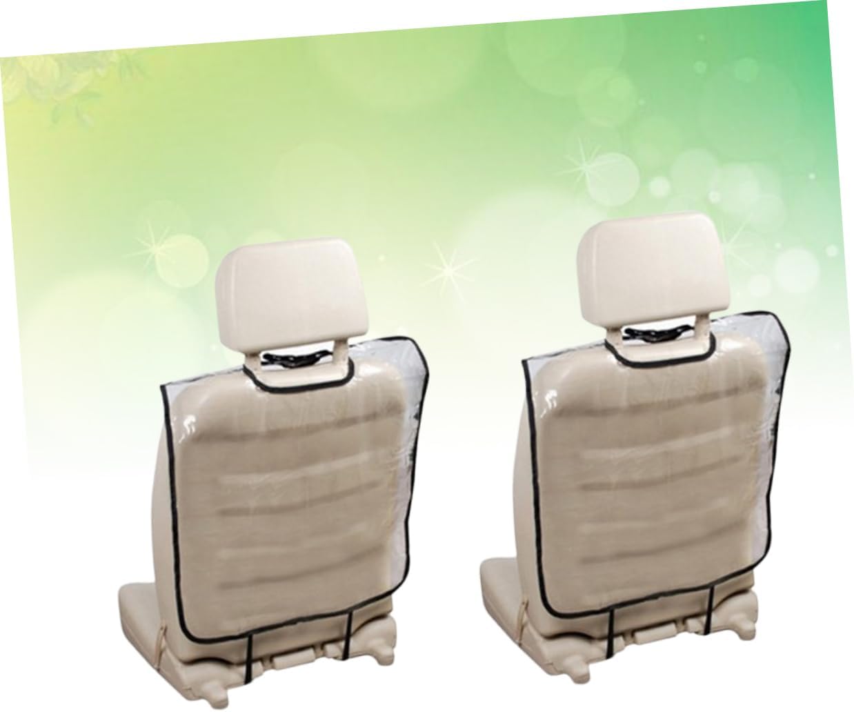 Mikinona Car Seat Back Mat Waterproof Anti-Kick Protetctive Cover Seat Cover Protector for