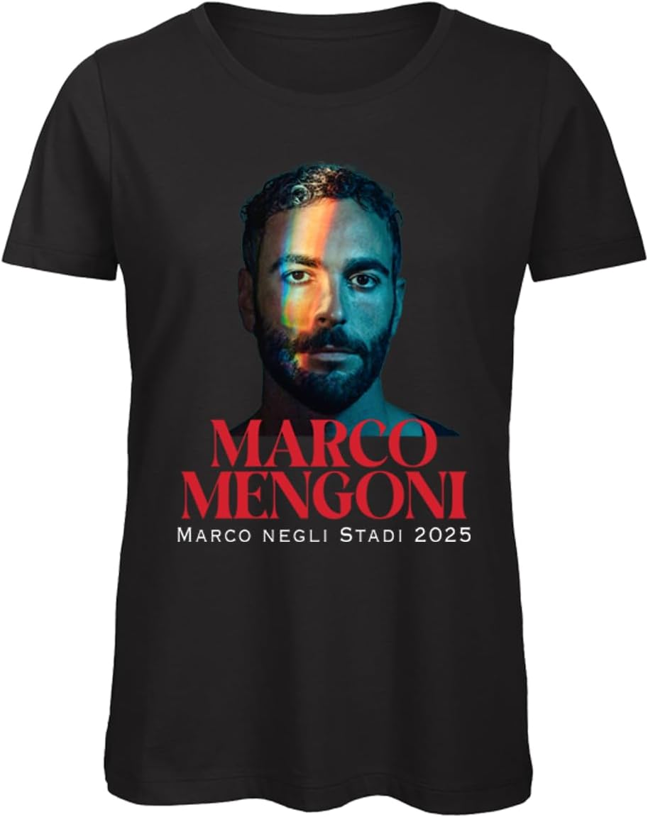 Felpa Con Cappuccio Ufficiale Marco Mengoni 2025 - Merchandising Tour Negli Stadi - Foto 3