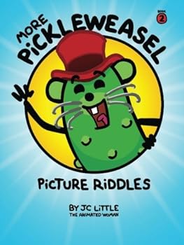 Paperback More PickleWeasel Picture Riddles Book