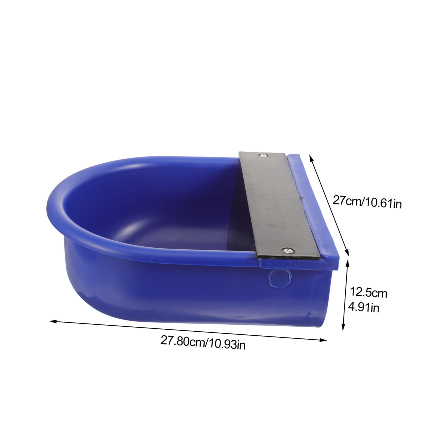 Didiseaon Bebedero Automático de Plástico Azul para Ganado y Caballos sin Óxido y Duradero Nivel Constante de Agua Color Aleatorio para Uso en Granjas