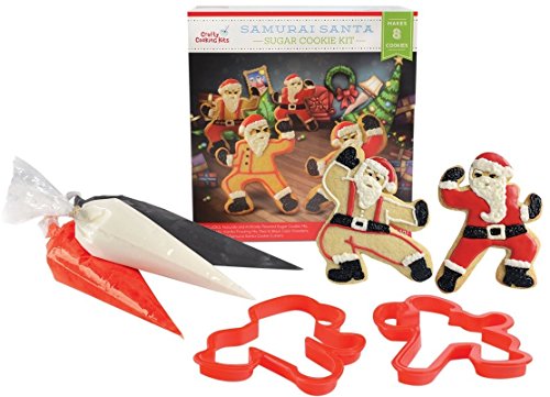 Crafty Cooking Kits Samurai Santa Kit, Sugar Cookie, 10 Ounce