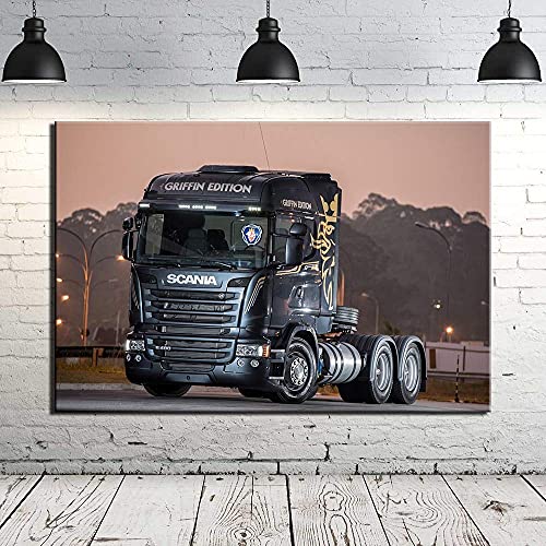 fancjj Puzzle 1000 pièces Art Voiture Surréalisme Voiture Gros Camion Photo puzzle 1000 pieces adultes Puzzle classique kit de bricolage jouets en bois...