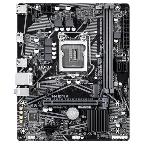 Carte mère DDR4 H410M pour un ordinateur de bureau à la maison
