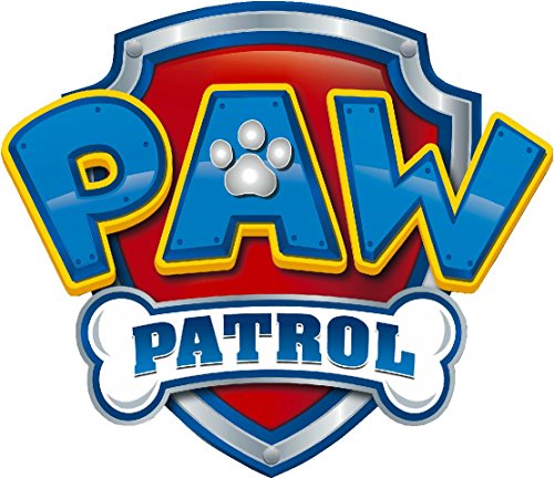 Solo Signs UK Autocollant mural en vinyle imprimé bouclier de la Pat' Patrouille (petit format A4) Cover