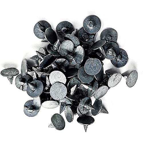 BillyOh Galvanised Roof Shed Felt Clout Head Nails Roofing Felt Nails (50 10mm)