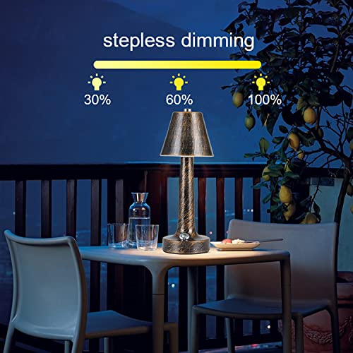 ACMHNC Lampada da Tavolo Senza Fili Ricaricabile