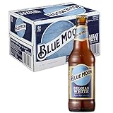 Blue Moon, Cerveza Artesanal de Estilo Belgian White - 24 Botellas de 330 ml - Total: 7920 ml