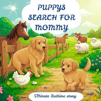 Puppy's Search: Bed time stories for kids