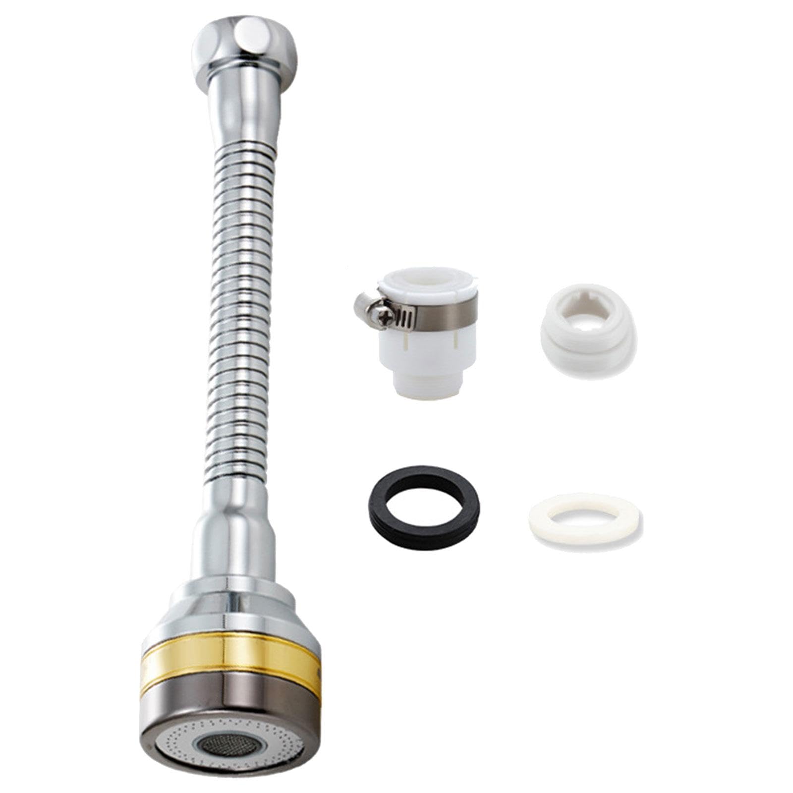360 Rotation Faucet Extender High Pressure Kitchen Faucet Sprayer Attachment 17.6Cm-image-49