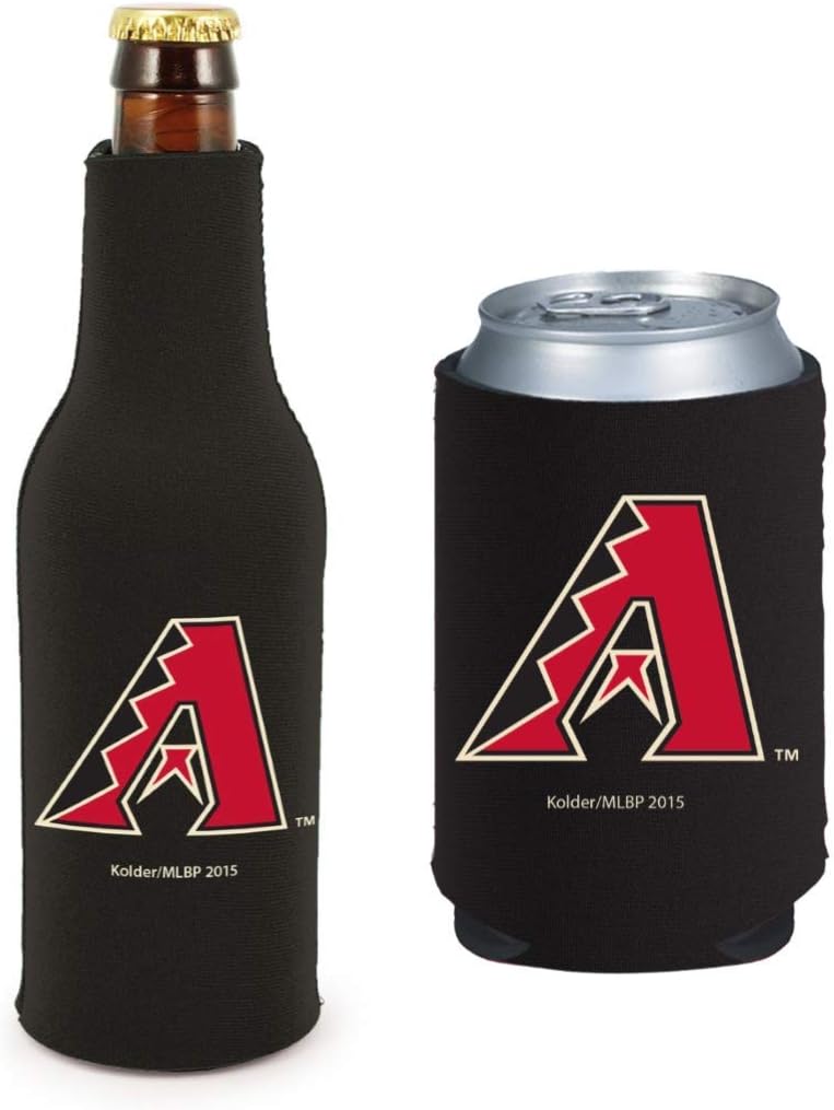 MLB Baseball Can & Bottle Holder Insulator Beverage Cooler