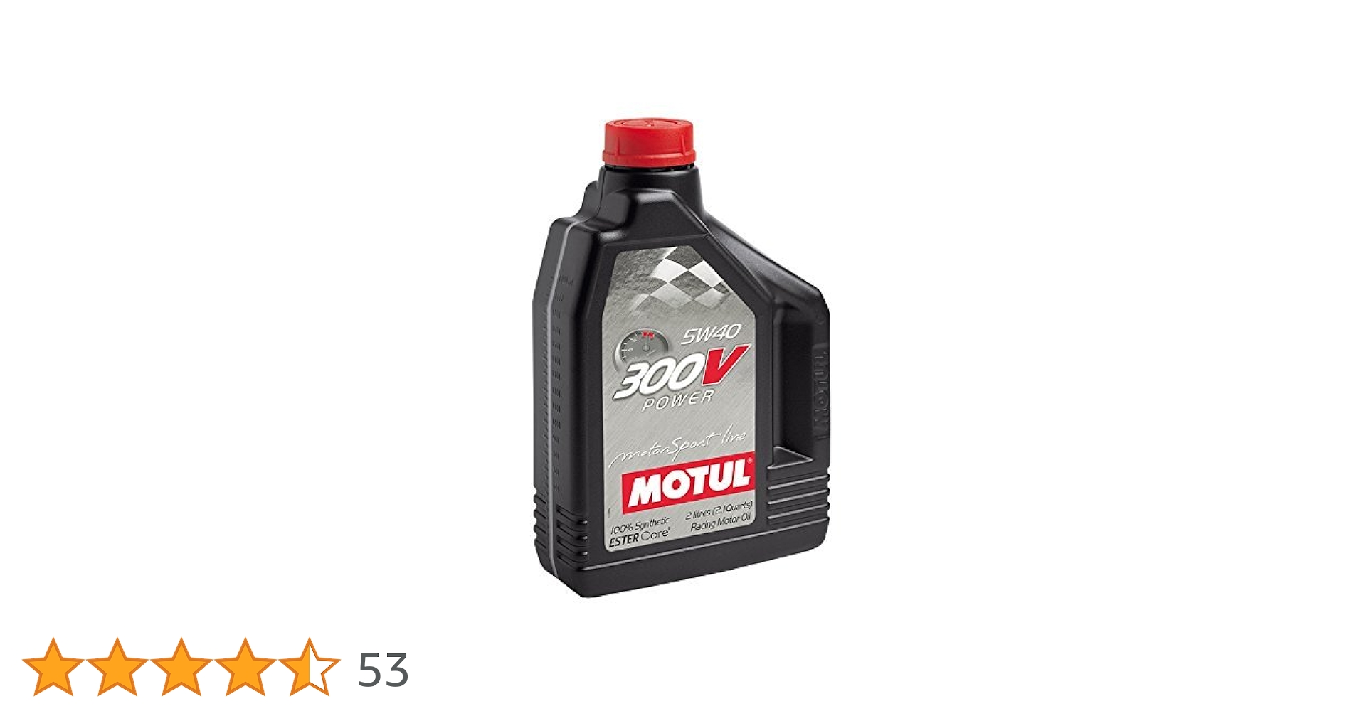 MOTUL 300V 5W-40 エンジンオイル 2L 2本セット Amazon | MOTUL(モチュール) 300V POWER (300V パワー) 5W40 100