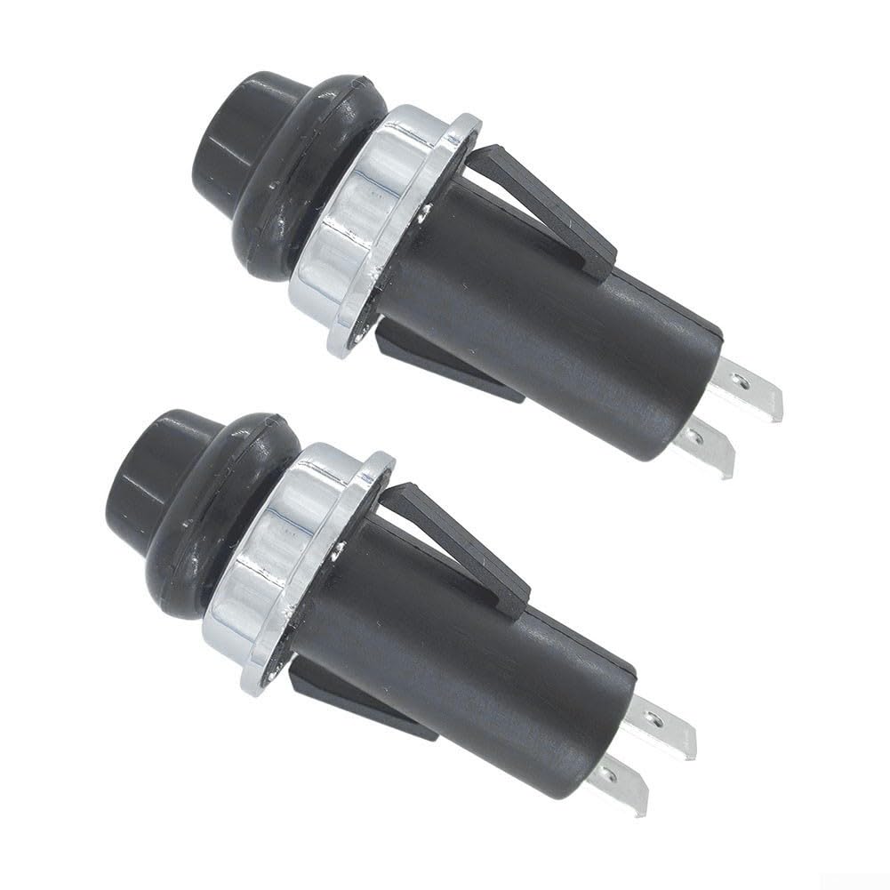Lichtschalter 70189 für Weber Summit Grills E-470 E-670 S-460 S-470 S-660 S-670, 2er-Pack Ersatztaster