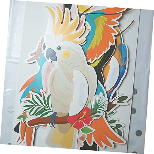 GALPADA 6 Peças De Papagaio 3D Para Pendurar Papel Para Pendurar Papagaio Papel Para Pendurar Para M