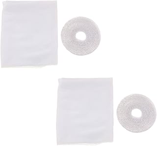 Window Screen Mesh 2pcs Screen Window Screen Curtain Screen Mesh Window Screening Net Multifunction Window Screen