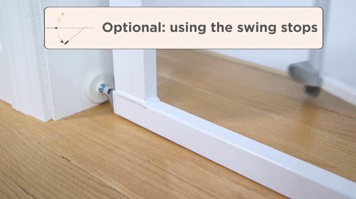 Safety 1st Easy Install 28" High Walk Thru Gate, Fits Between 29" and 38" - Image 7