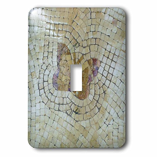 Interrupteur papillon mosaïque 3dRose LSP_52403_1 pour déco murale - 3