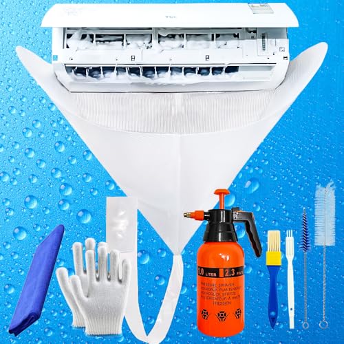 Ac Cleaning Kit, Air Conditioner Cleaning Kit, Ac Cleaning Bag, HVAC Cleaning Kit, Ac Cleaning Cover Bag, Large Size, In - Detailed View