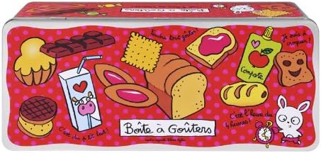 Derriere la Porte Storage Box, Metal, Multicoloured