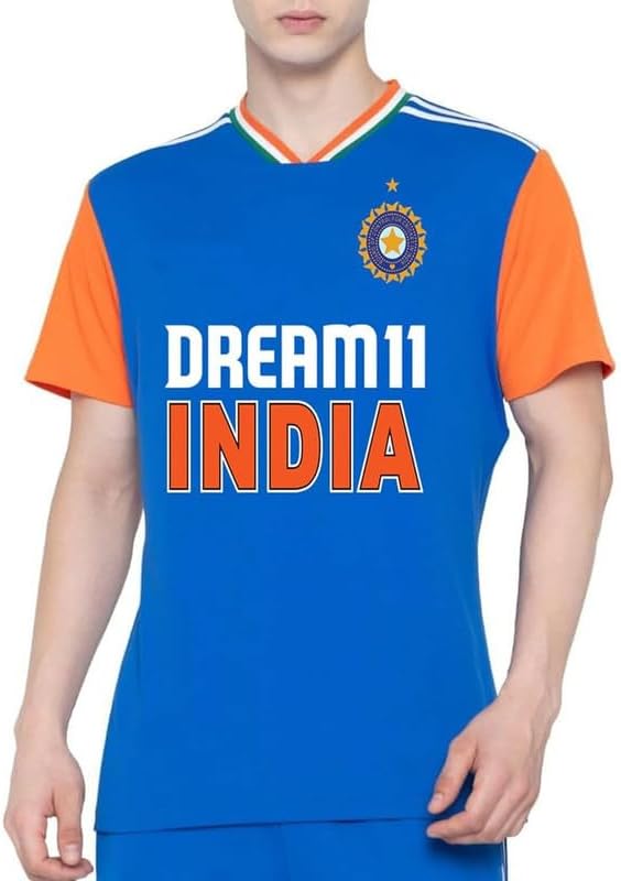 Sports India T20 Jersey 2024 World Cup (Kid's,Boy's,& Men's) L1131