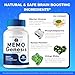 Memo Genesis Capsule, Official Memo Genesis Reviews, Brain & Memory Supplement Pills, Advanced Formula Nootropic Pills Brain Health Support & Cognitive Health, MemoGenesis Capsules (3 Pack)