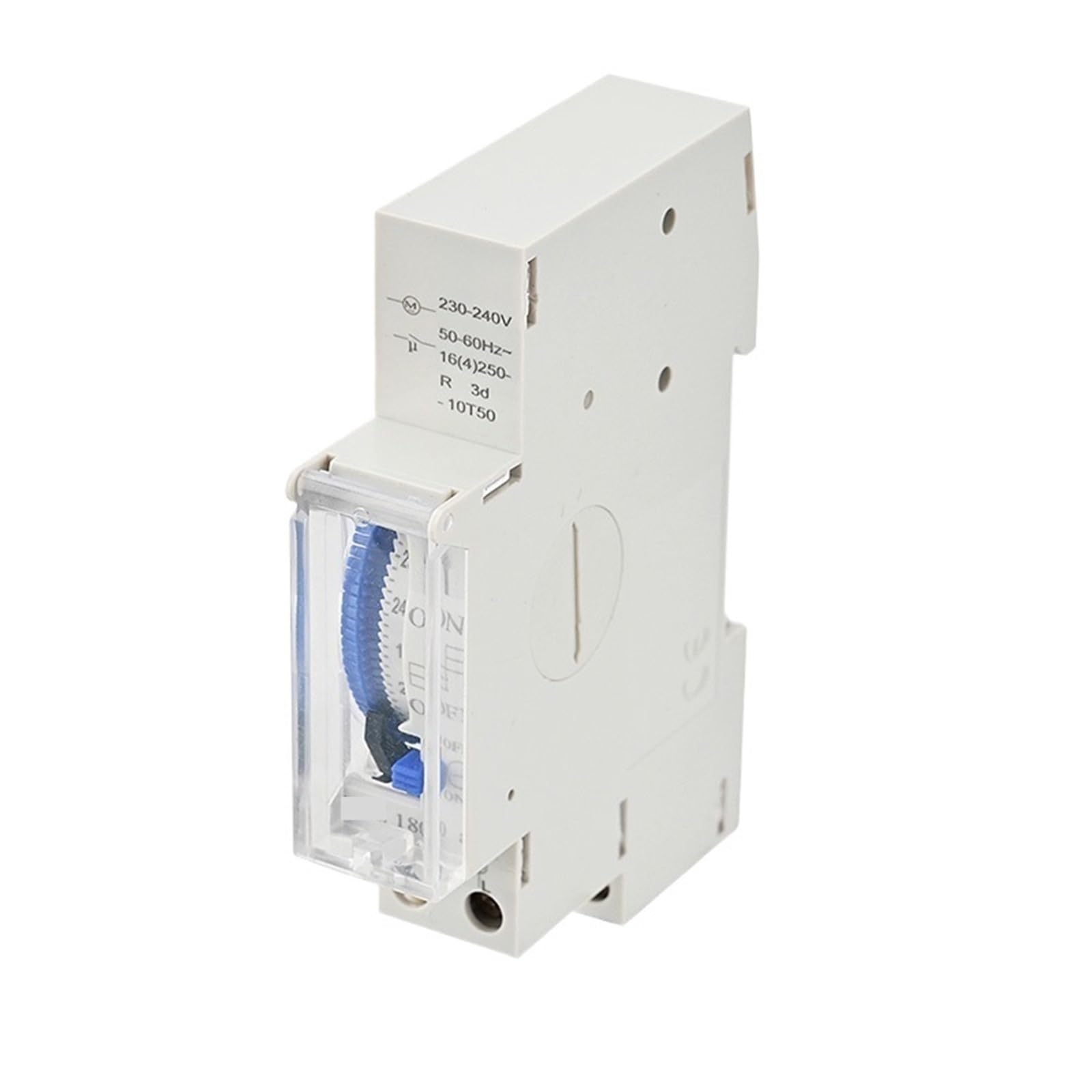 SUL180A, Carril DIN, 24 Horas, Interruptor de Temporizador mecánico, análogos de relé, Temporizador eléctrico programable, batería de 220V 16A