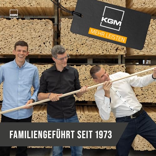 KGM 4x Eckturm Vorteilspack – Weiß lackierte Innen-, Außenecke oder Verbinder zwischen den Sockelleisten – Auch als Endkappe, Abschluss & Endstück geeignet – Maße: 21 x 21 x 95 mm – 4 Stück