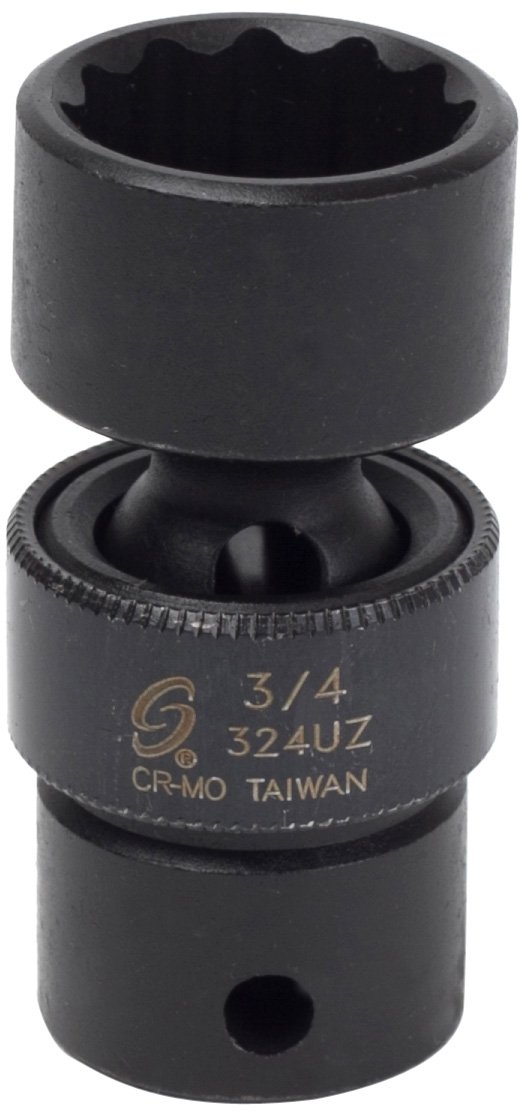 Sunex 324uz 3/8-Inch Drive 3/4-Inch 12-Point Universal Impact Socket