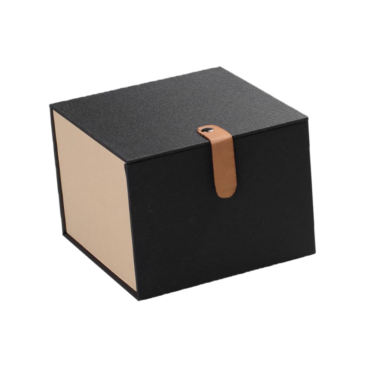 FELTECHELECTR Decorative Tea Cup Packing Box High-class Cloth Storage Case Creative Design for Jewelry More Moisture-resistant for Family Friends