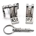4 Pack Bimini Top Deck Hinge with Pin and Ring, 316 Stainless Steel, Free Installation Screws