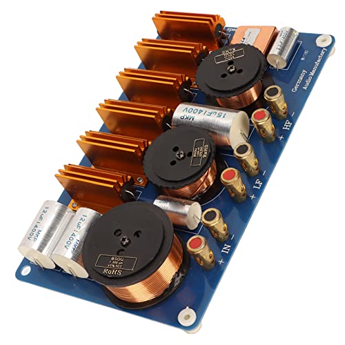 Speaker Frequency Divider, 1500W Professional 2 Way Speaker Crossover Filters for 15 to 18 inch Stage Conference Speaker